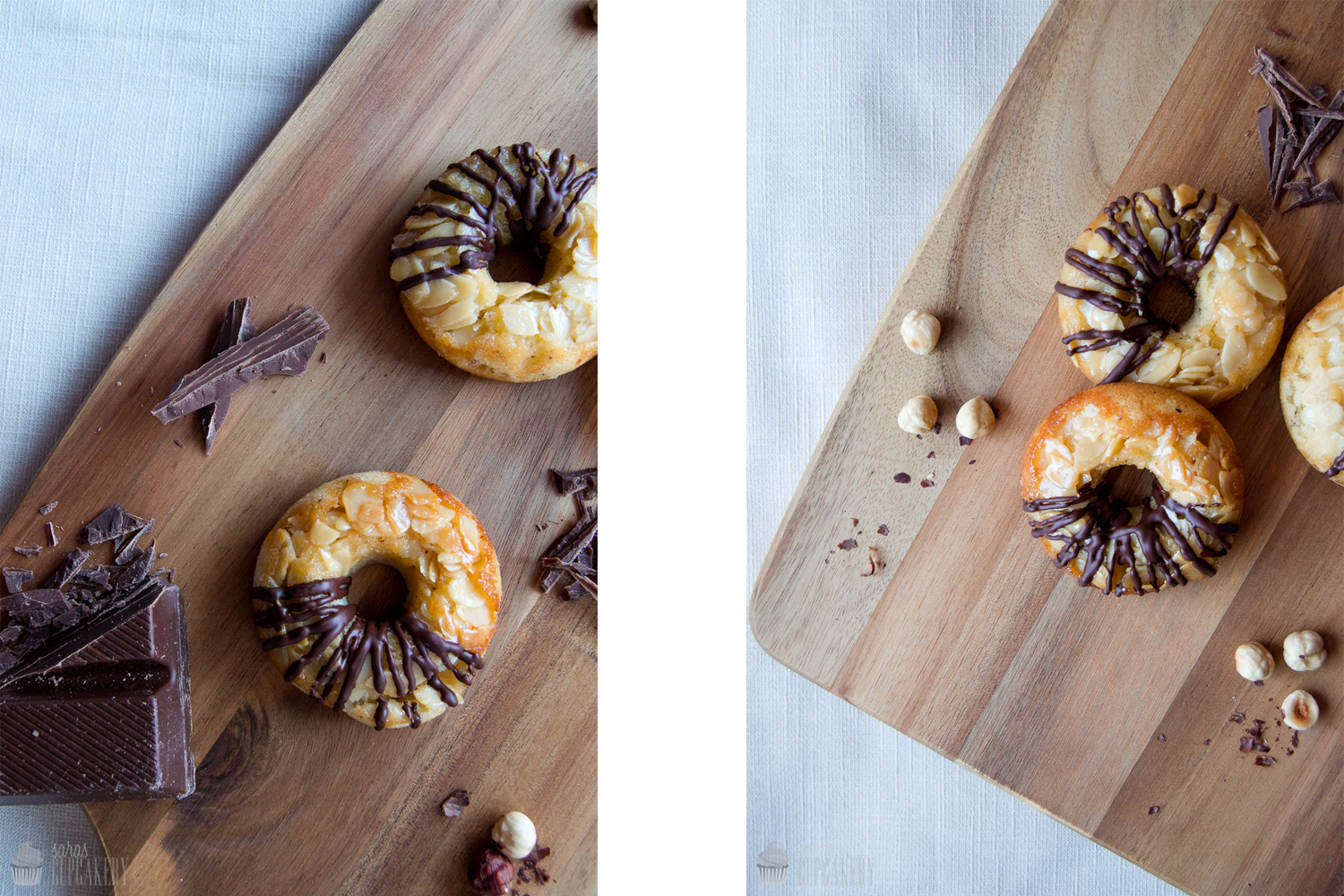 Ein Klassiker modern interpretiert {Nussecken Donuts} - Saras Cupcakery