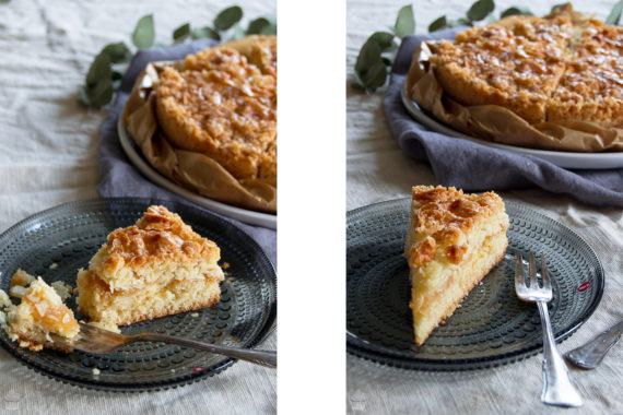 Easy peasy Knusperkuchen { Mandelkuchen } - Saras Cupcakery