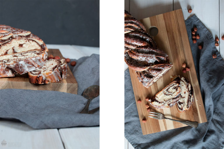 Ein süßer Hefeteig-Klassiker { Nusszopf } - Saras Cupcakery