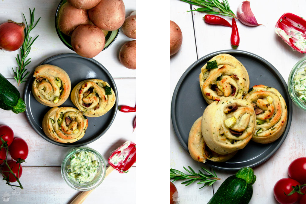 Kräuter machen Laune! Werbung { Kräuterschnecken } - Saras Cupcakery