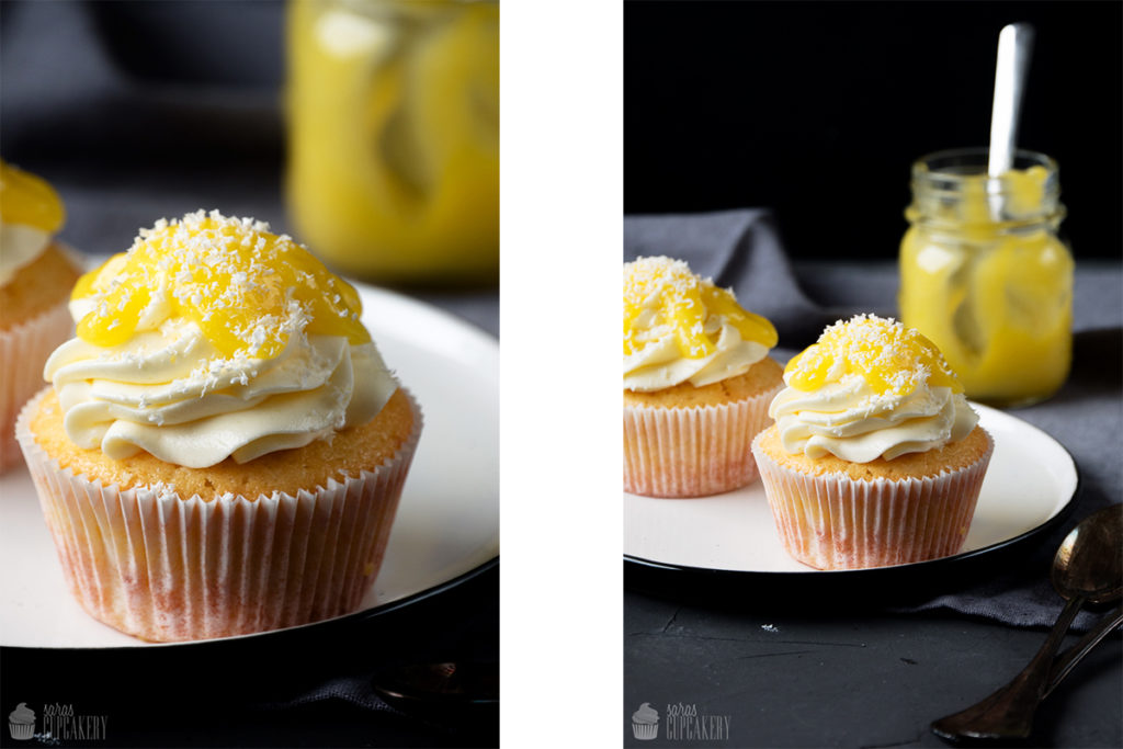 Buttermilch Zitrone Cupcakes