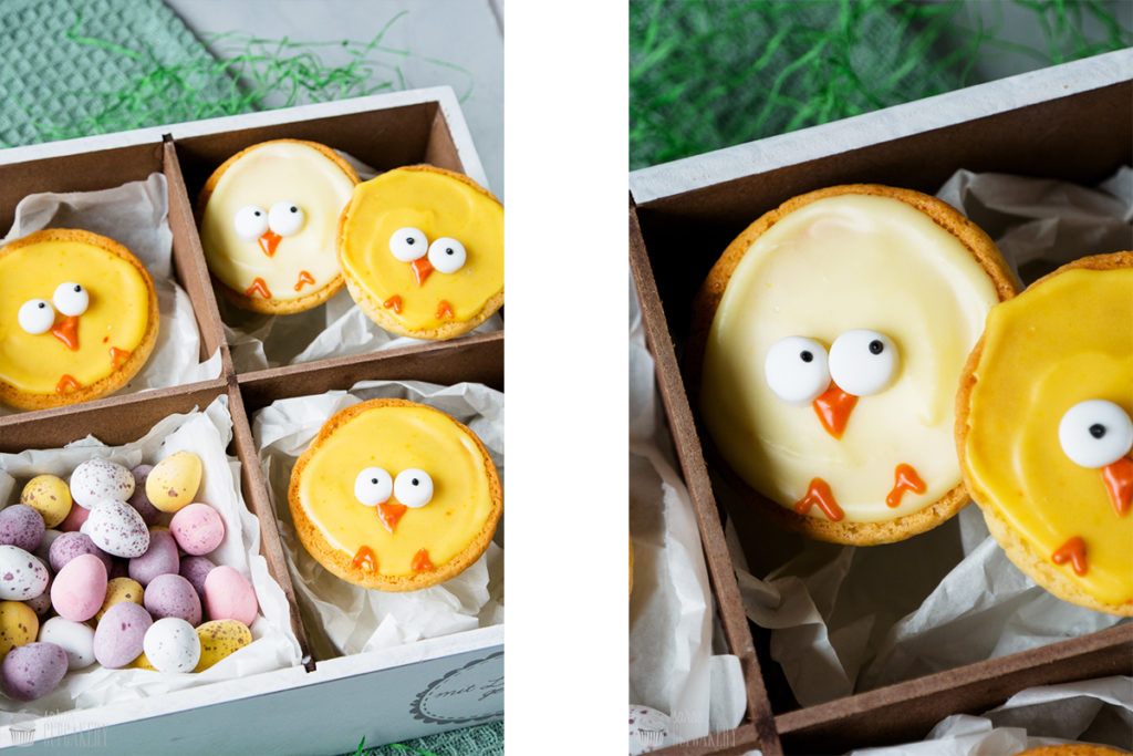 Rezept für Osterküken { Küken Amerikaner } - Saras Cupcakery