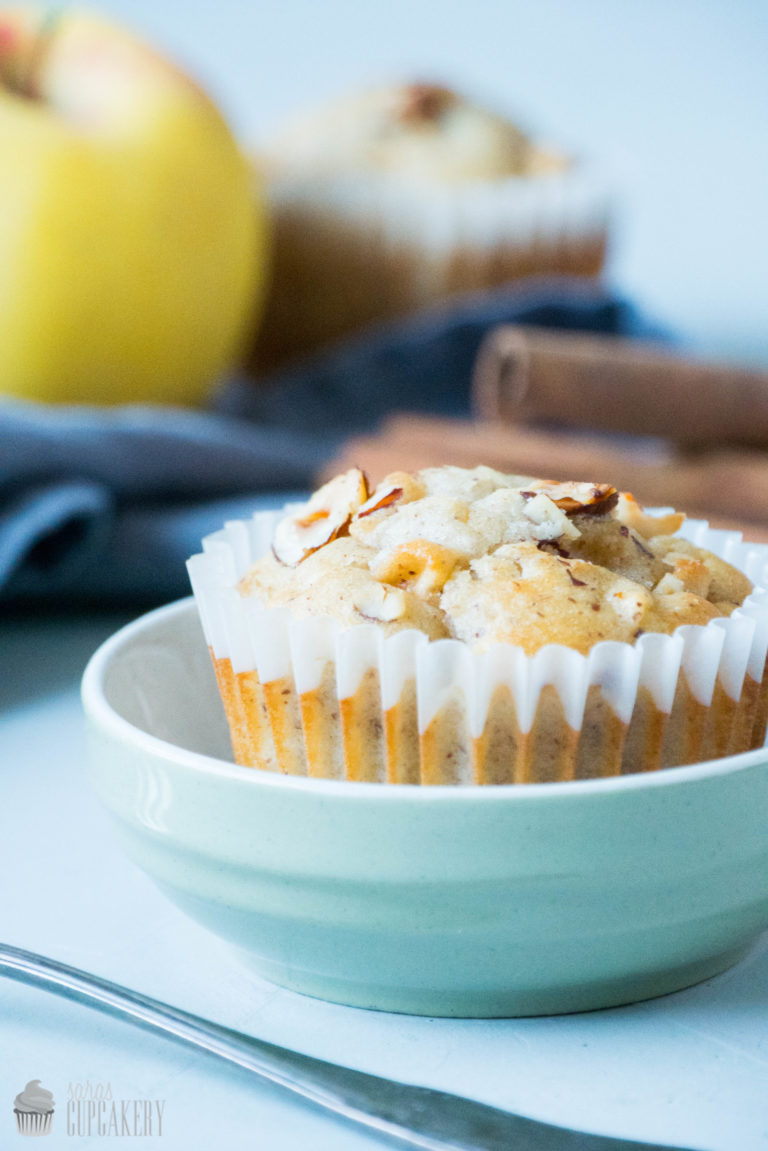 Herbstliches Soulfood { Rezept: Apfel Haselnuss Muffins } - Saras Cupcakery