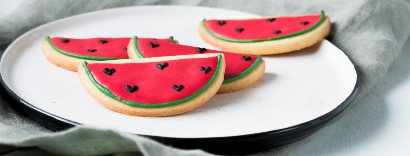 Wassermelonen Kekse