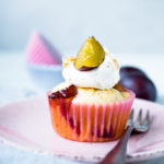 Pflaumen-Buttermilch Cupcakes