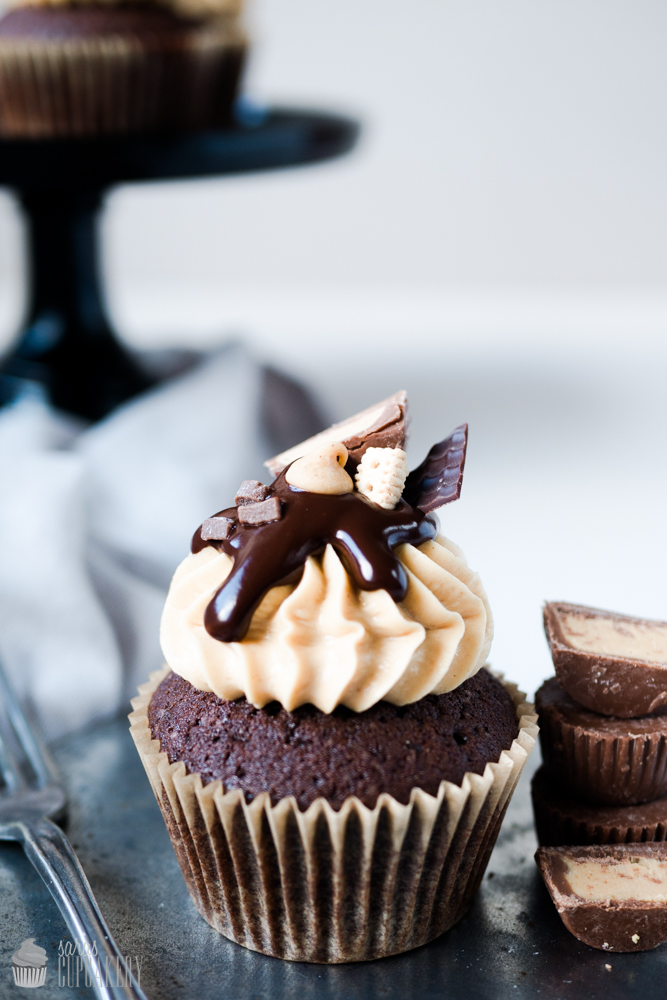 Peanutbutter & Chocolate Cupcakes