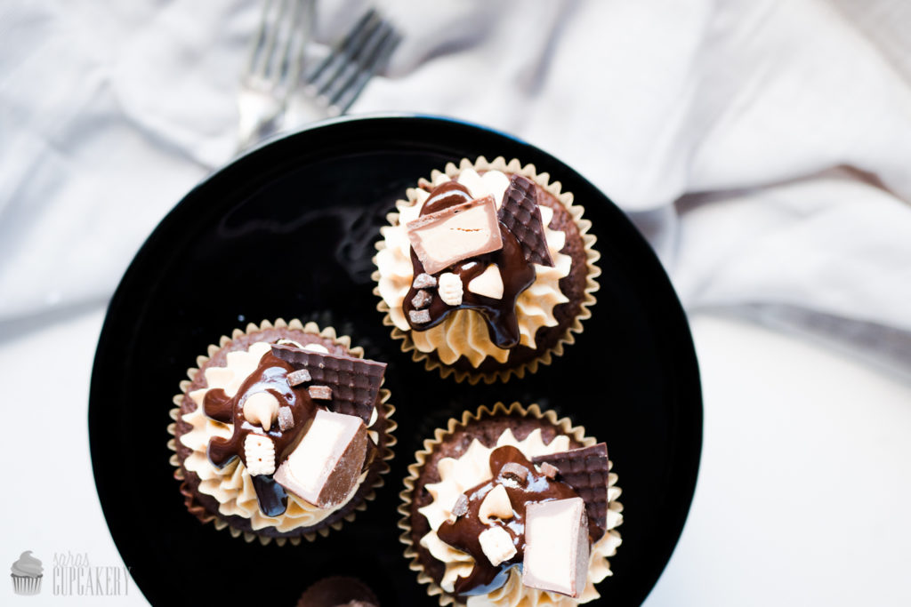 Peanutbutter & Chocolate Cupcakes
