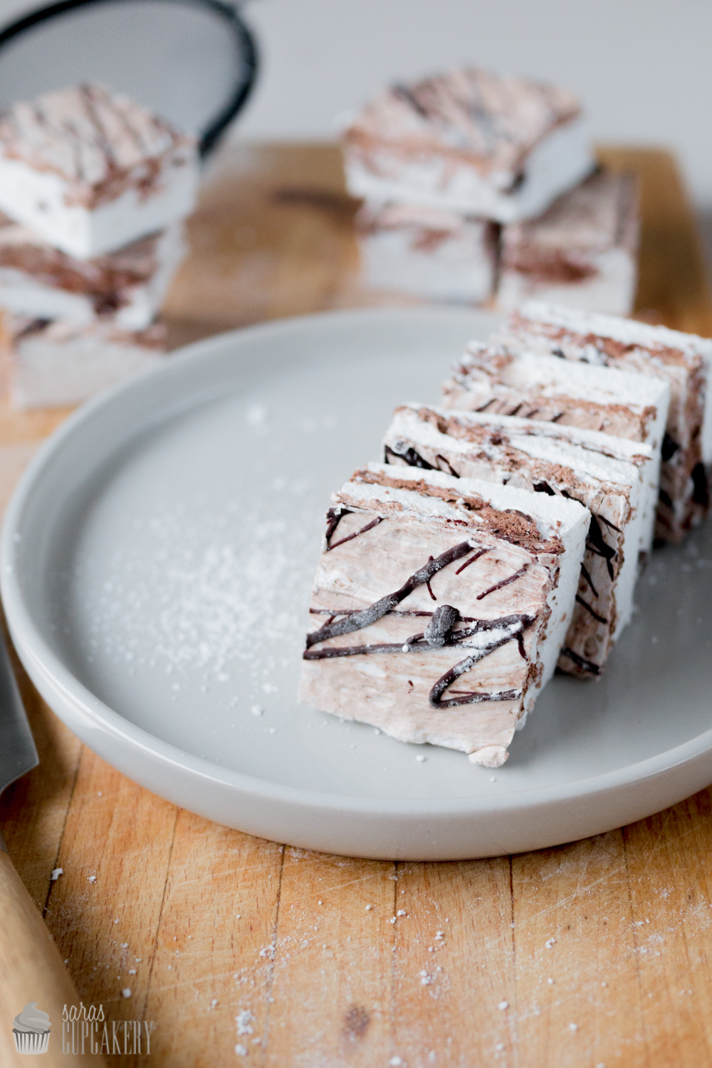 Rezept: Schokoladen Marshmallows - Saras Cupcakery