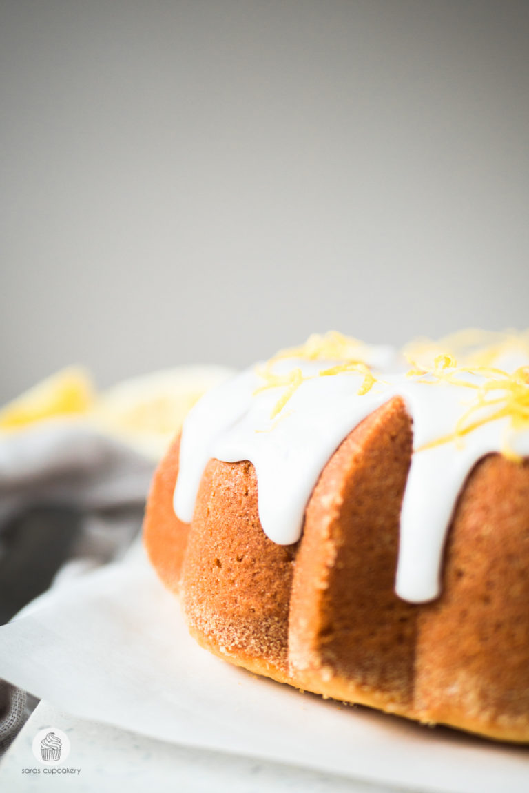Rezept: Sandkuchen mit Zitrone - Saras Cupcakery