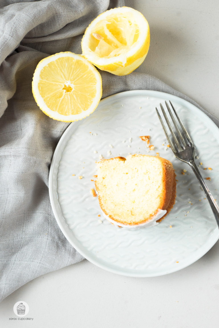 Rezept: Sandkuchen mit Zitrone - Saras Cupcakery
