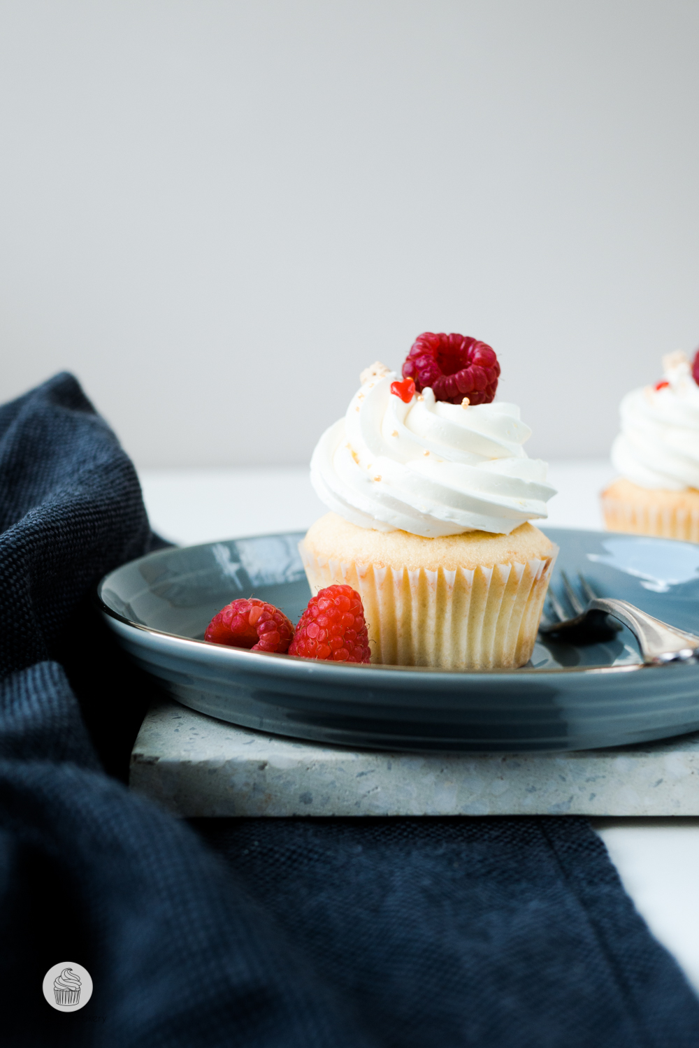 Rezept: Himbeer &amp; Zitrone Cupcakes - Saras Cupcakery