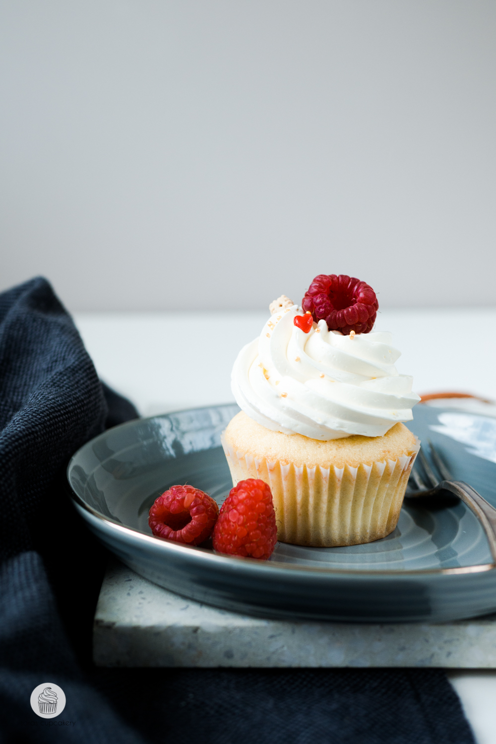 Rezept: Himbeer &amp; Zitrone Cupcakes - Saras Cupcakery