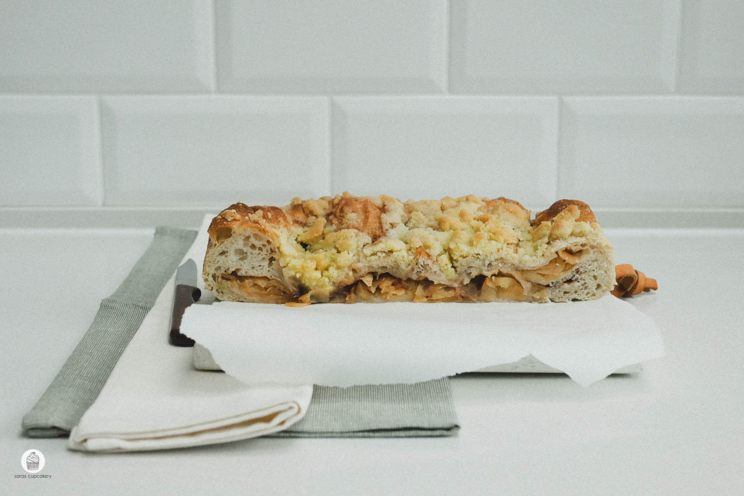 Apple Crumble Focaccia