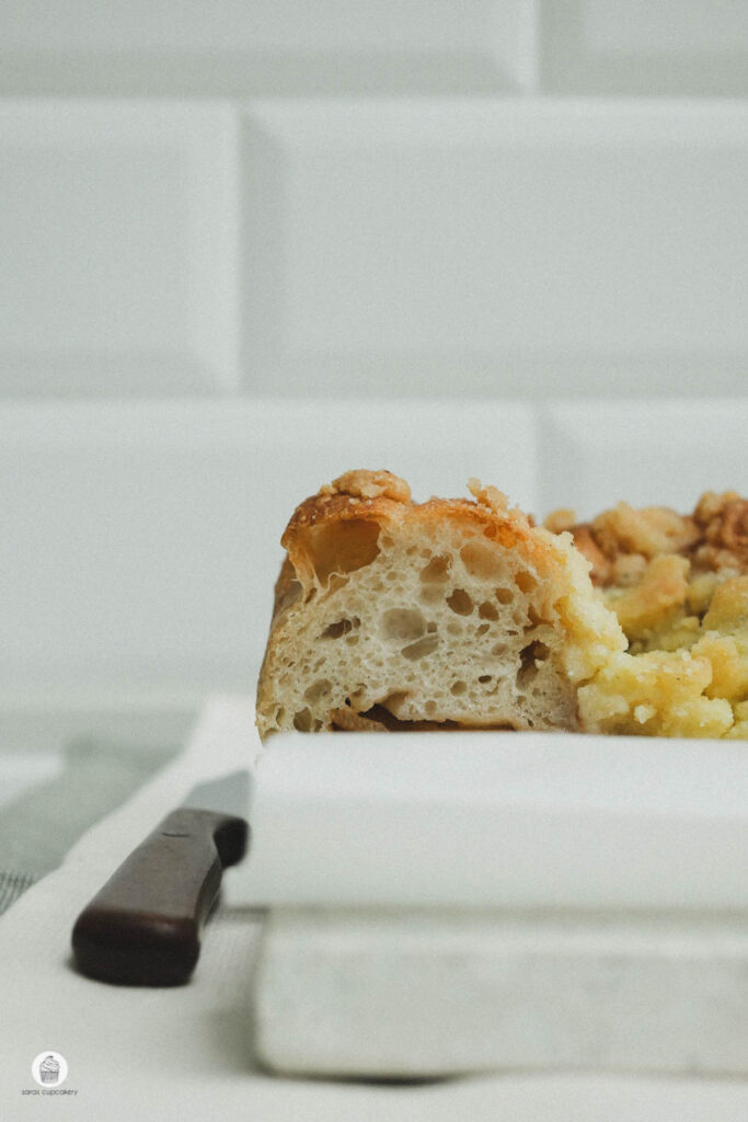 Apple Crumble Focaccia