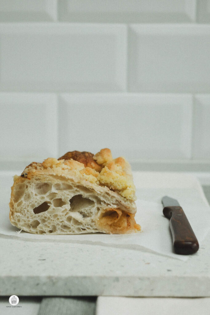 Apple Crumble Focaccia